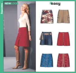 6299 NL LO RISER SHORTER SKIRT LACED OR NOT PATTERN 8-18